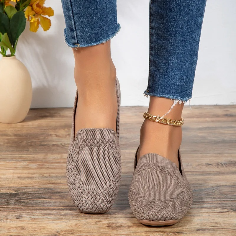 Mocassins Tissés Élégance Décontractée