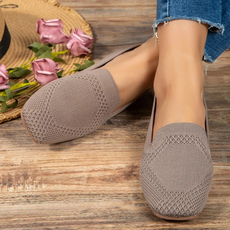 Mocassins Tissés Élégance Décontractée