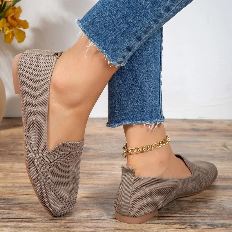 Mocassins Tissés Élégance Décontractée