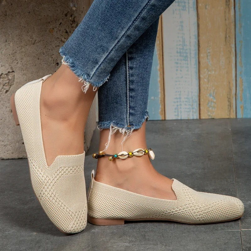 Mocassins Tissés Élégance Décontractée
