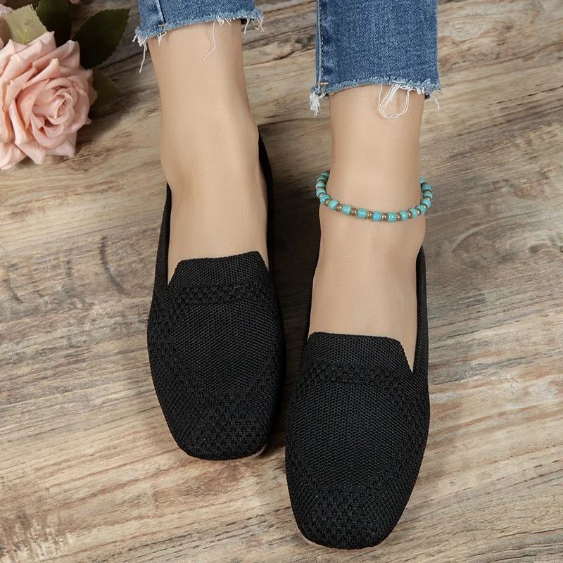 Mocassins Tissés Élégance Décontractée