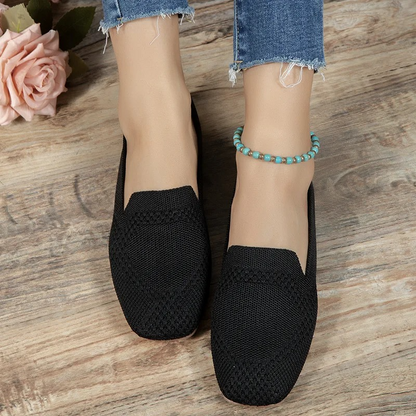 Mocassins Tissés Élégance Décontractée